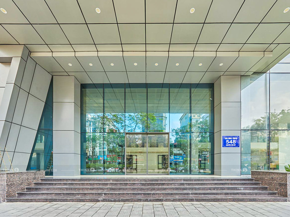 Lối vào sảnh văn phòng toà nhà Trico Building