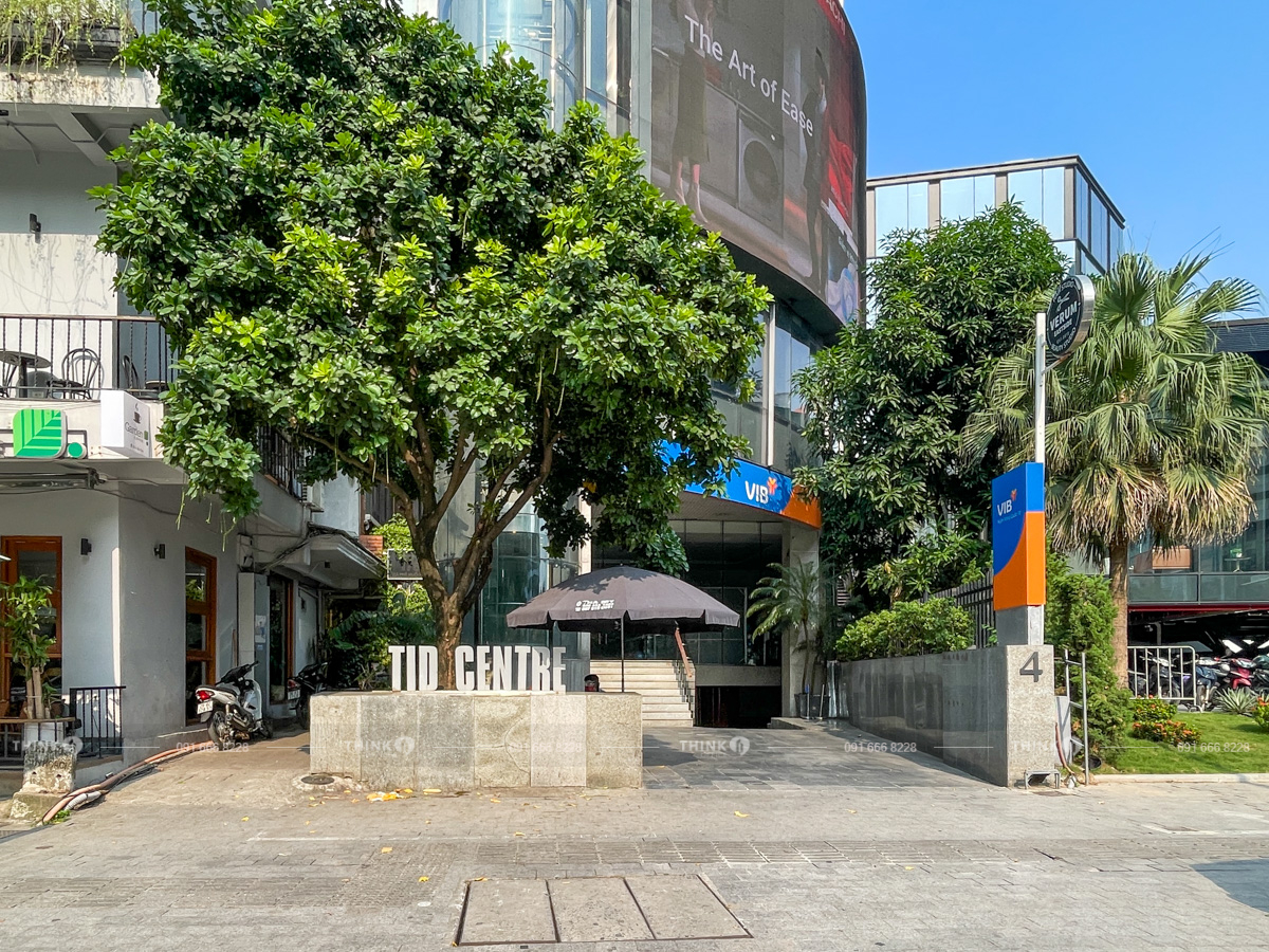 Lối vào toà nhà TID Centre Liễu Giai