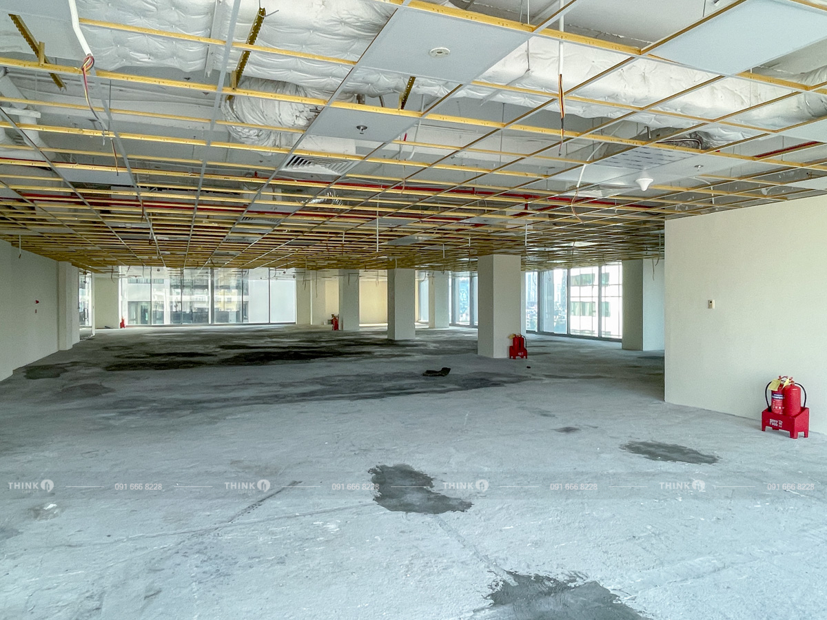 Mặt bằng cho thuê điển hình Geleximco Building Hoàng Cầu