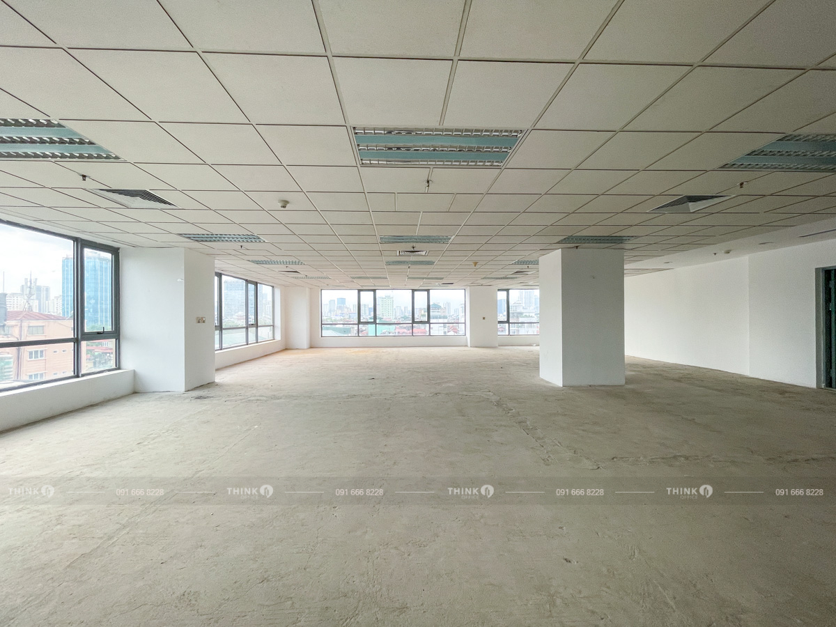 Mặt bằng cho thuê điển hình Rox Tower Sky City Láng Hạ
