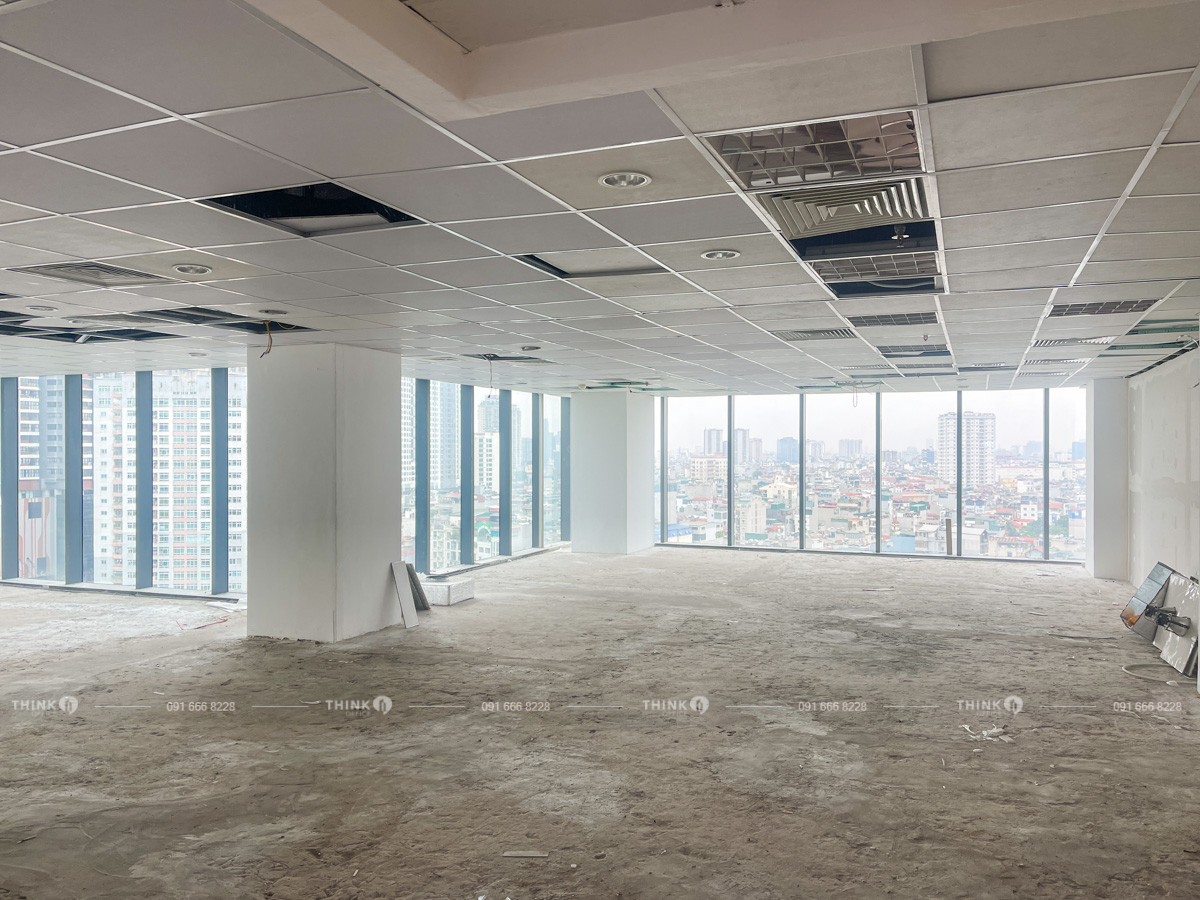 Mặt bằng cho thuê điển hình toà nhà Hapulico Center Building