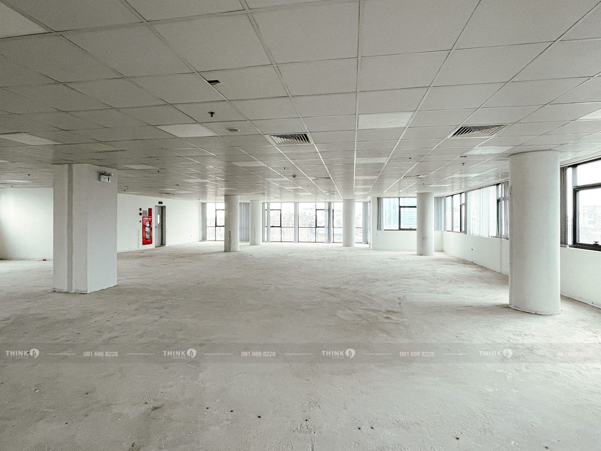 Mặt bằng cho thuê điển hình toà nhà Minori Office Trương Định