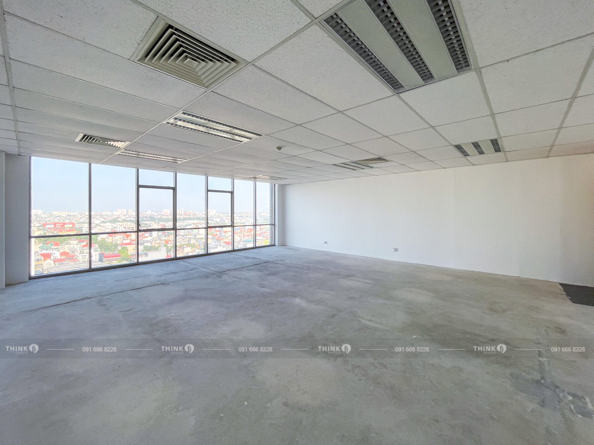 Mặt bằng cho thuê điển hình toà nhà Plaschem Tower Nguyễn Văn Cừ