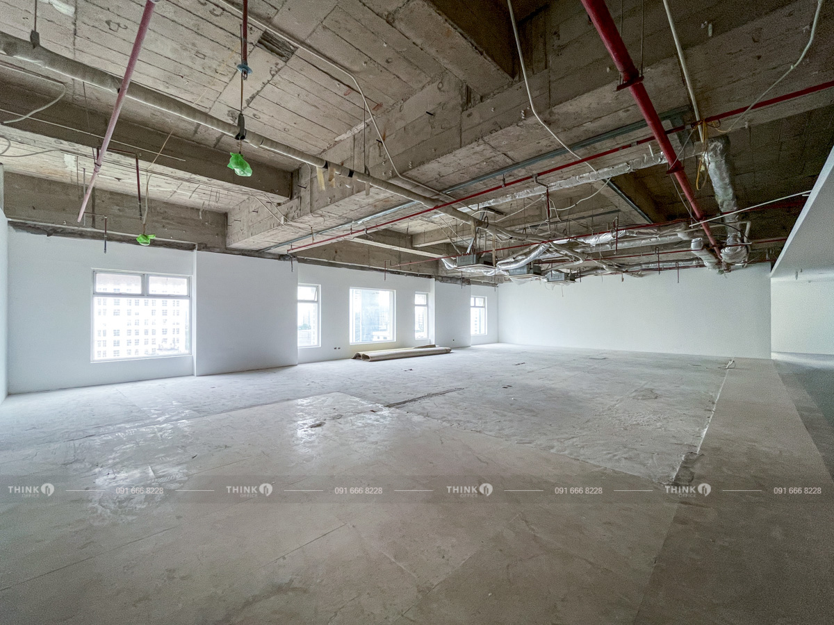 Mặt bằng cho thuê điển hình toà nhà Sudico Tower Mễ Trì