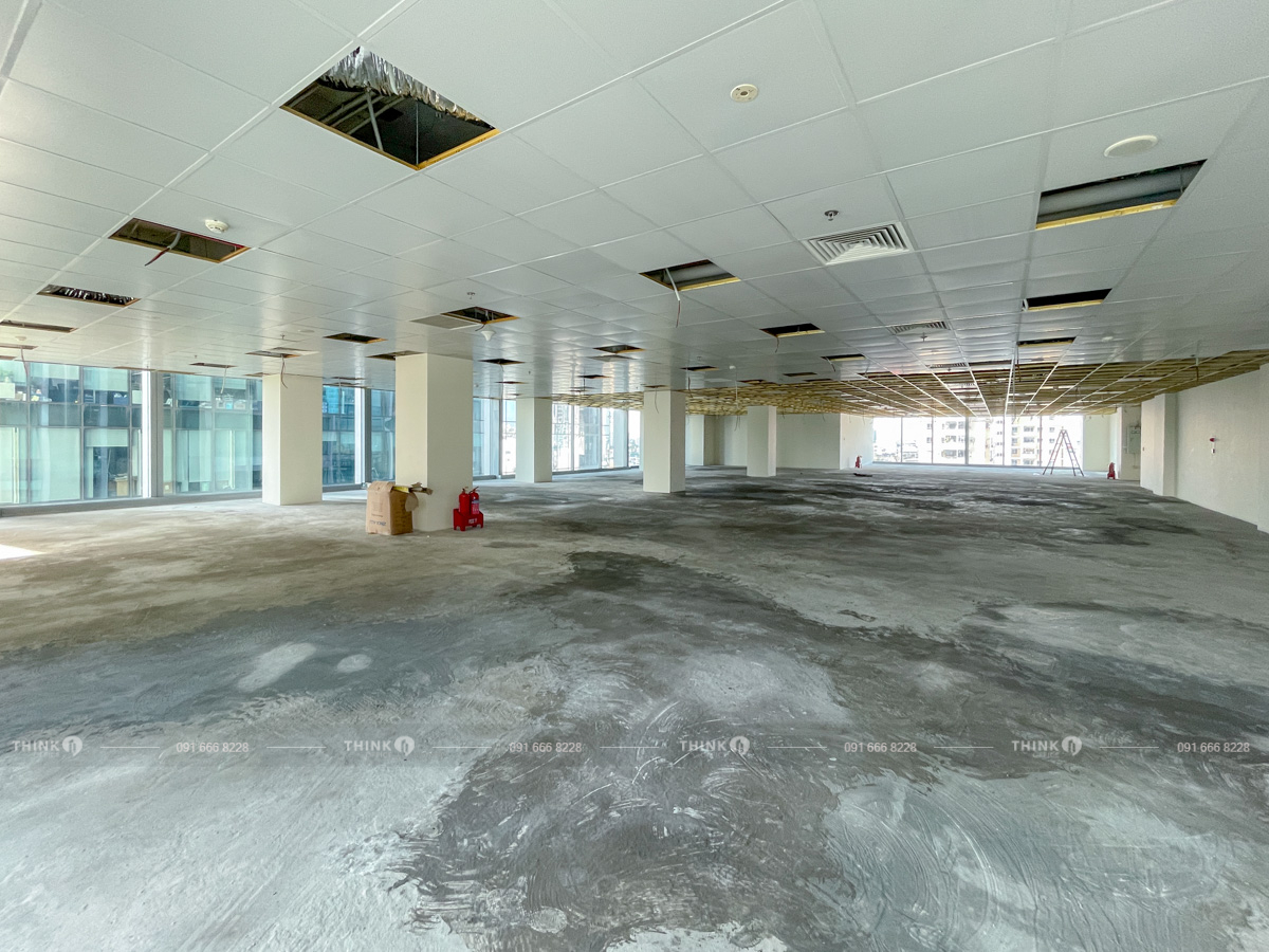 Mặt bằng điển hình cho thuê Geleximco Building Hoàng Cầu