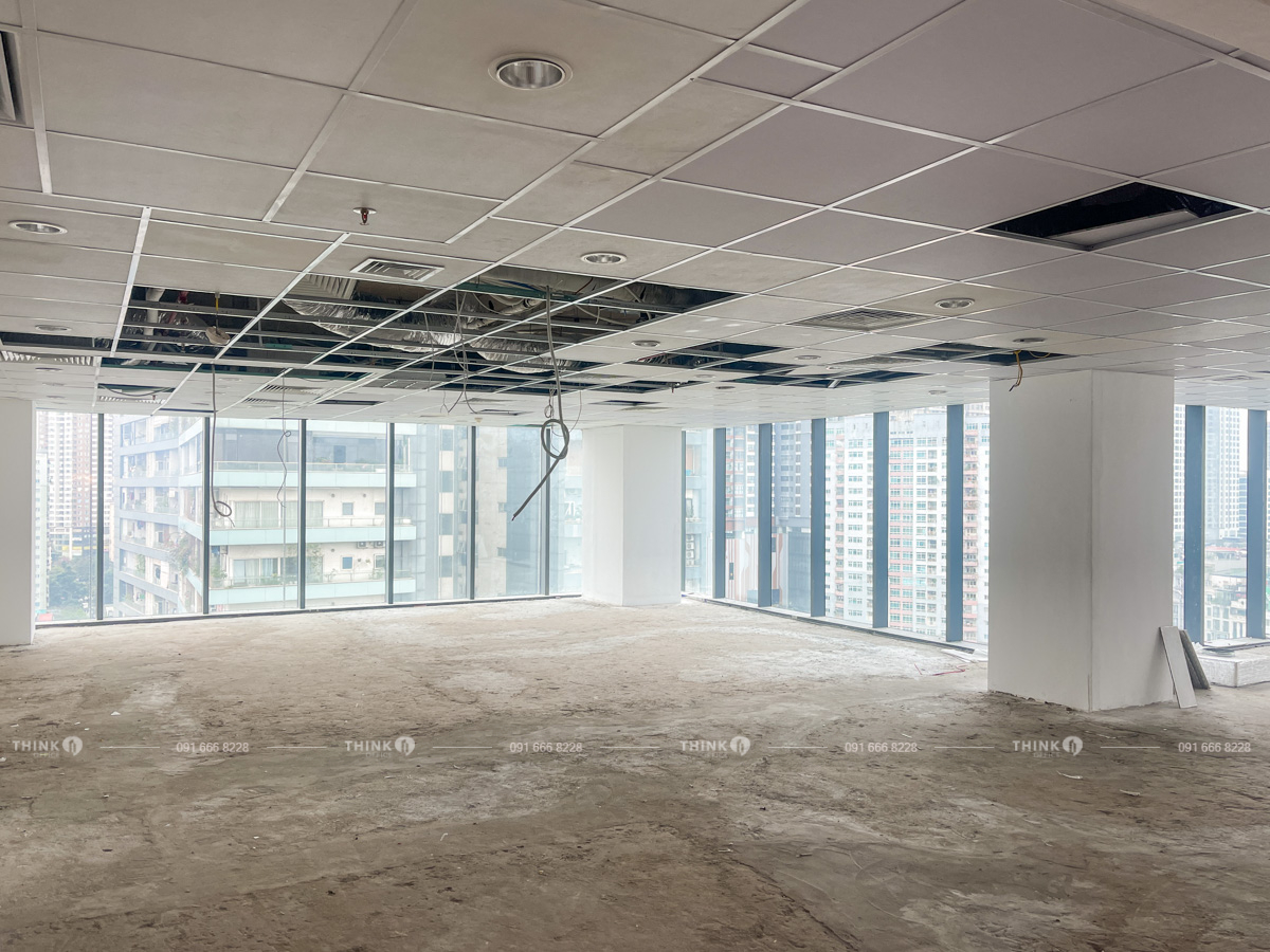 Mặt bằng điển hình cho thuê toà nhà Hapulico Center Building