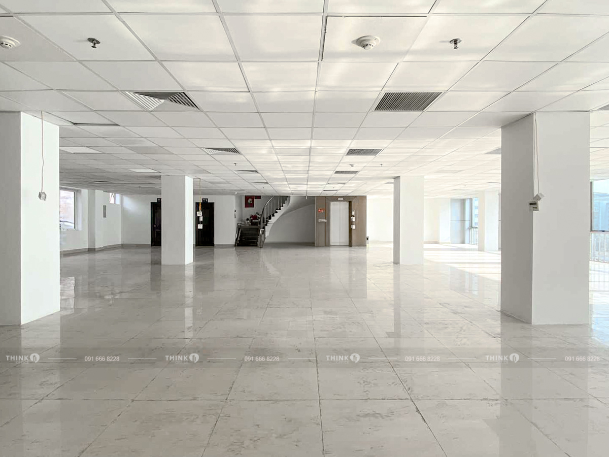 Mặt bằng trống điển hình toà nhà Bảo Anh Building Trần Thái Tông