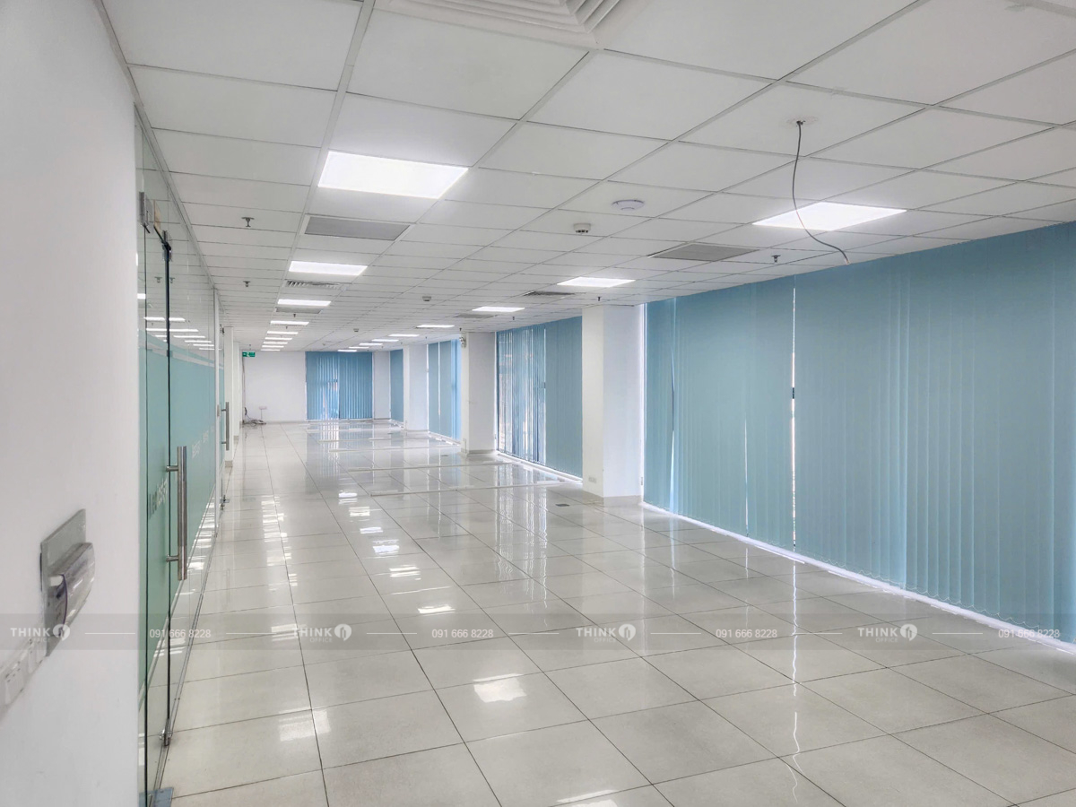 Mặt bằng văn phòng cho thuê điển hình ICT Building 19 Lê Thanh Nghị