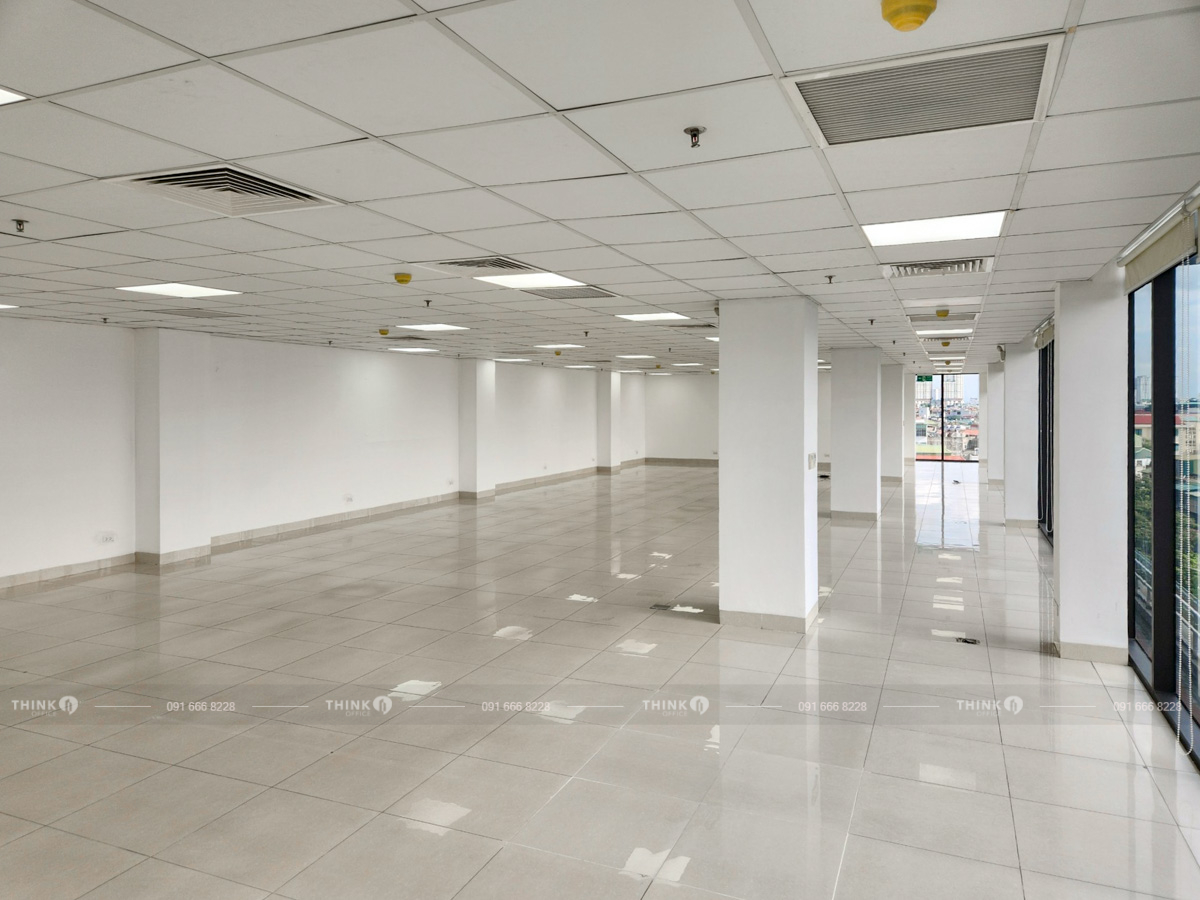 Mặt bằng văn phòng cho thuê điển hình ICT Building Lê Thanh Nghị