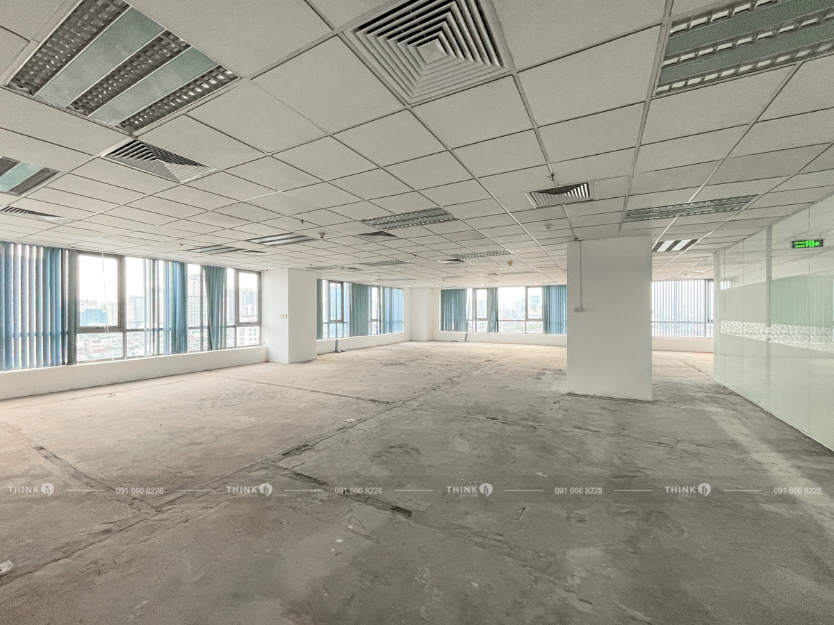 Mặt bằng văn phòng cho thuê điển hình Rox Tower Sky City