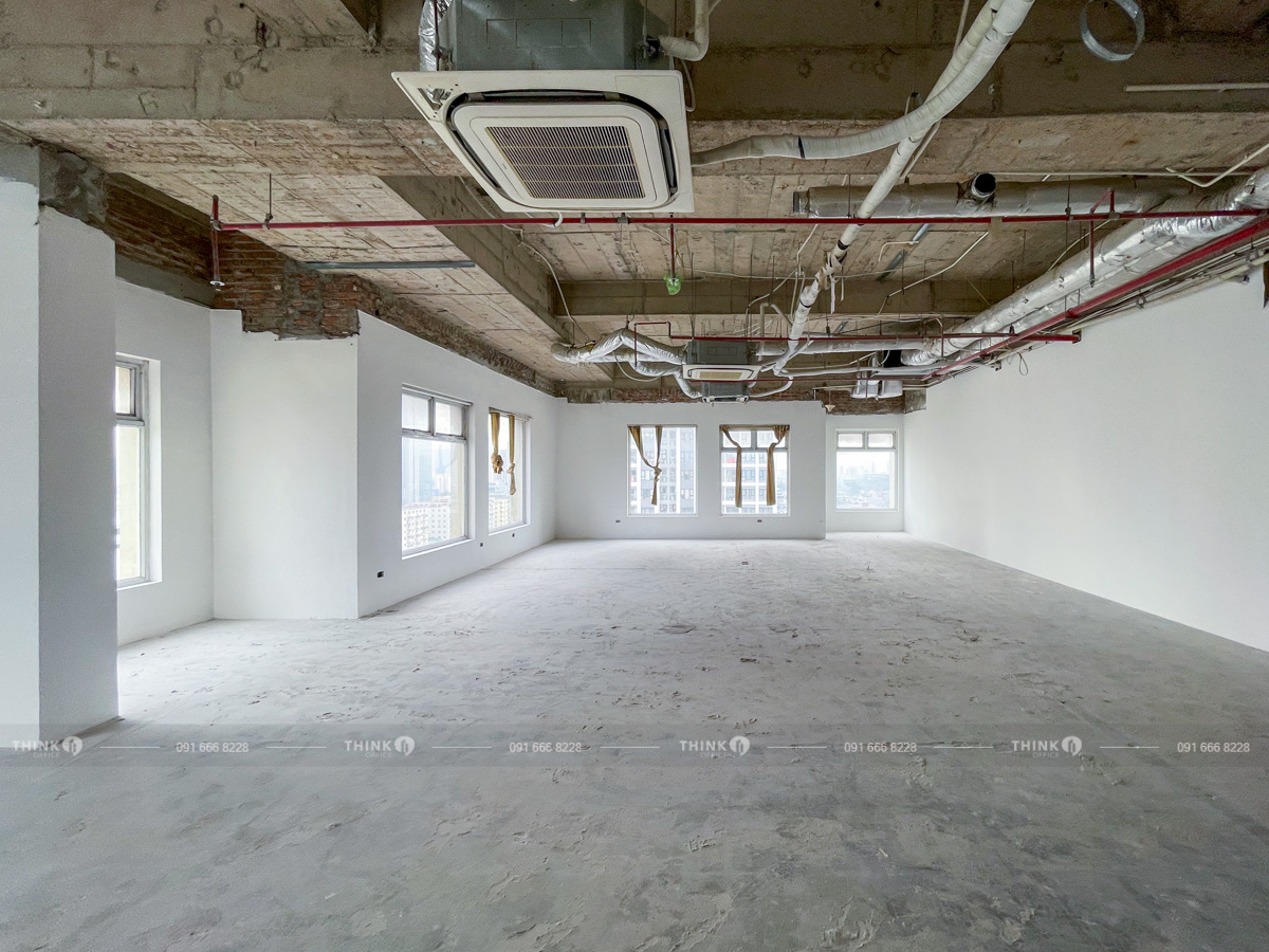 Mặt bằng văn phòng cho thuê điển hình Sudico Tower Mễ Trì