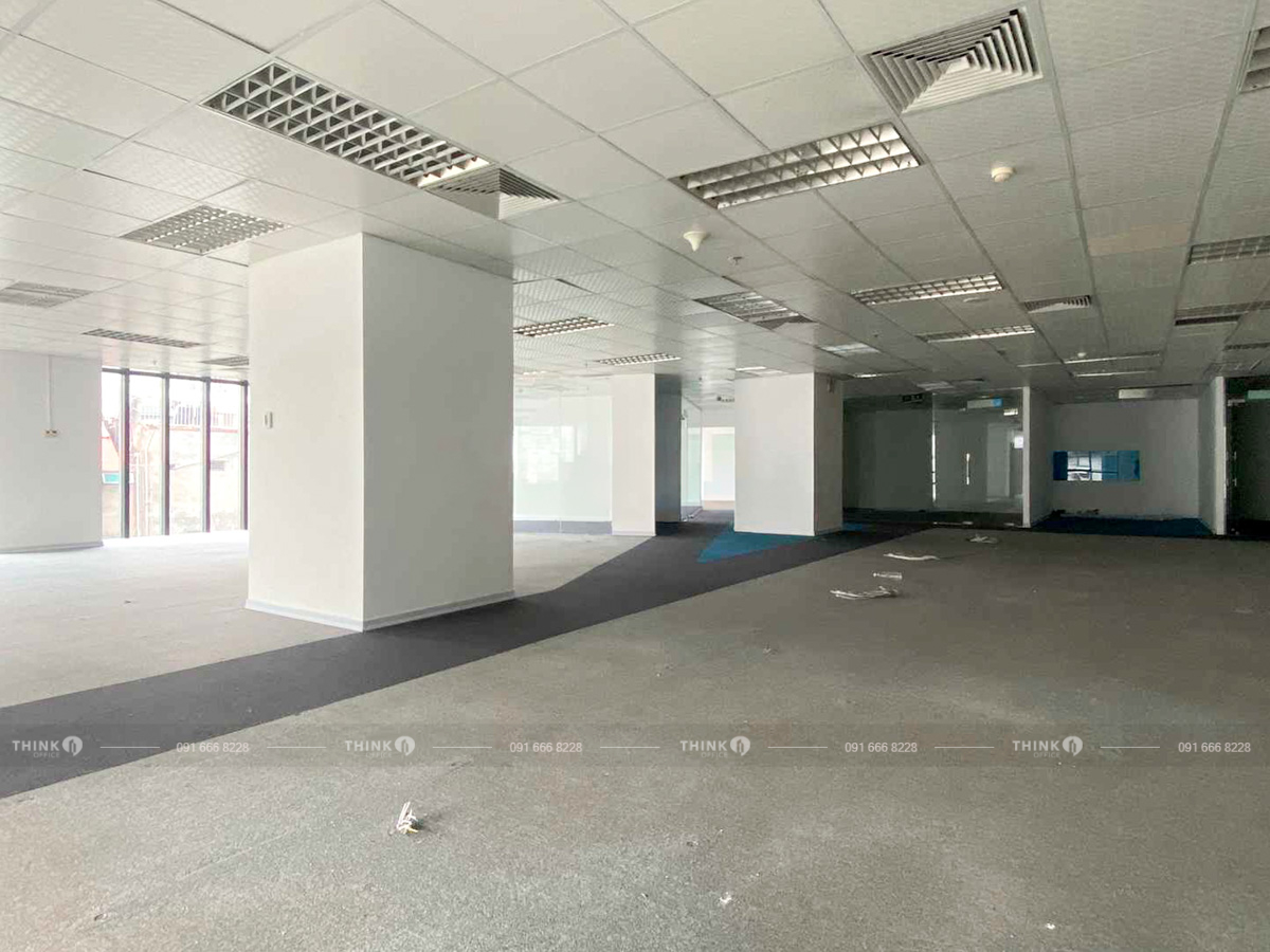 Mặt bằng văn phòng cho thuê điển hình toà nhà GP Invest Building