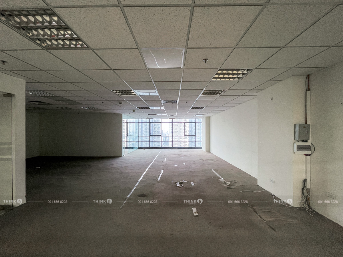Mặt bằng văn phòng cho thuê điển hình toà nhà Handico Tower