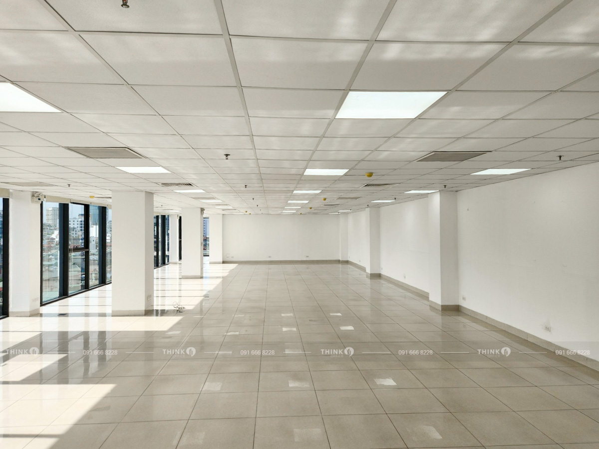 Mặt bằng văn phòng cho thuê điển hình toà nhà ICT Building Lê Thanh Nghị