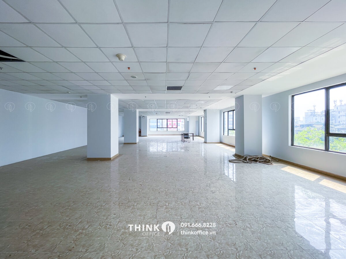 Mặt bằng văn phòng cho thuê điển hình toà nhà Liễu Giai Tower