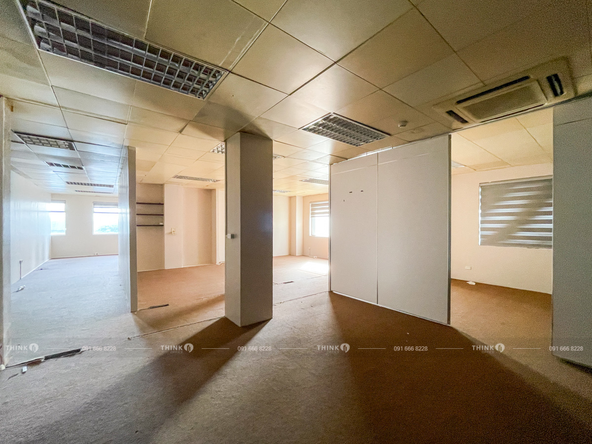 Mặt bằng văn phòng cho thuê điển hình toà nhà Simco Building Phạm Hùng