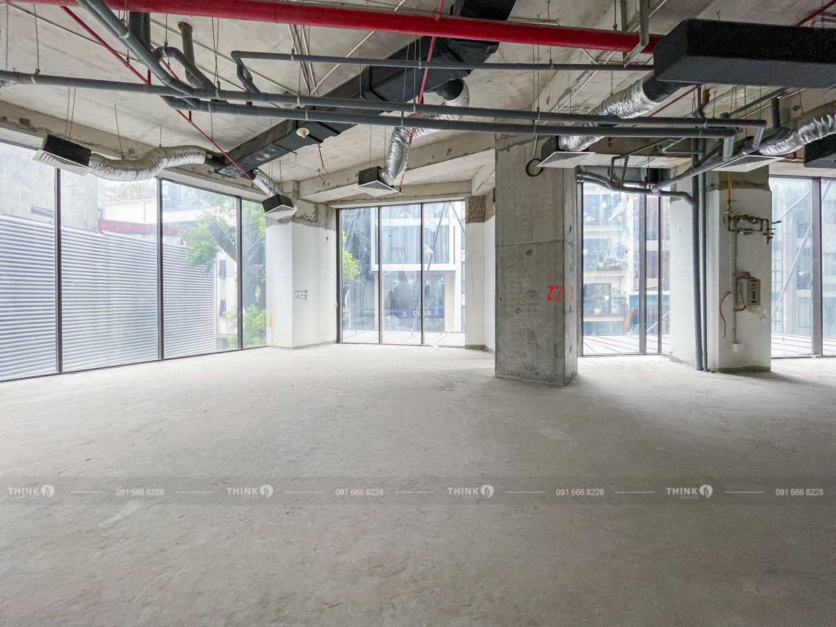 Mặt bằng văn phòng cho thuê điển hình toà nhà Sun Grand City
