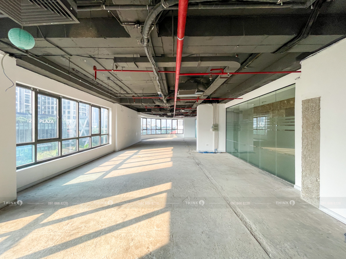 Mặt bằng văn phòng cho thuê điển hình toà nhà Sun Square
