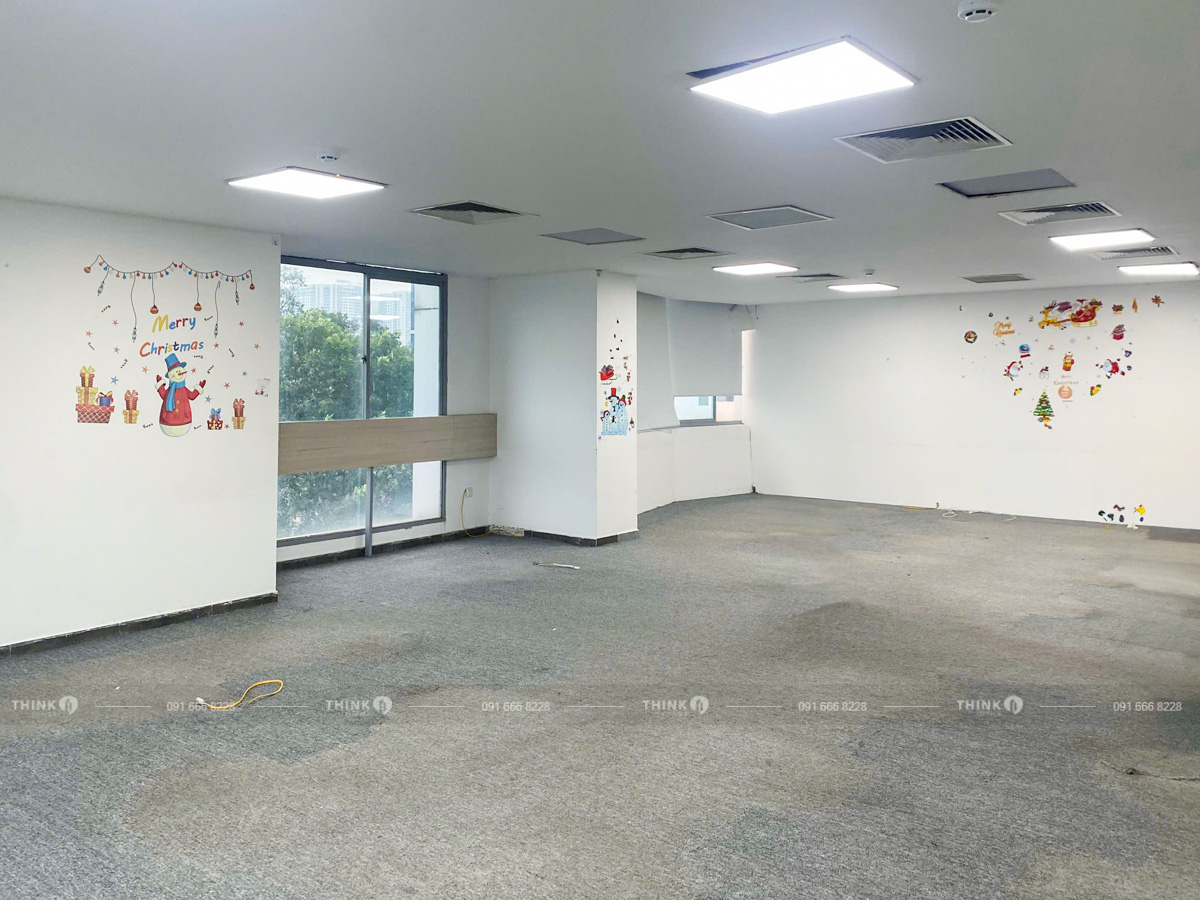 Mặt bằng văn phòng cho thuê điển hình toà nhà VG Building