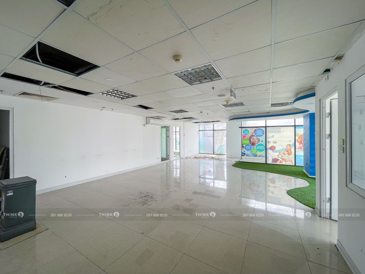Mặt bằng văn phòng cho thuê điển hình toà nhà VNT Tower