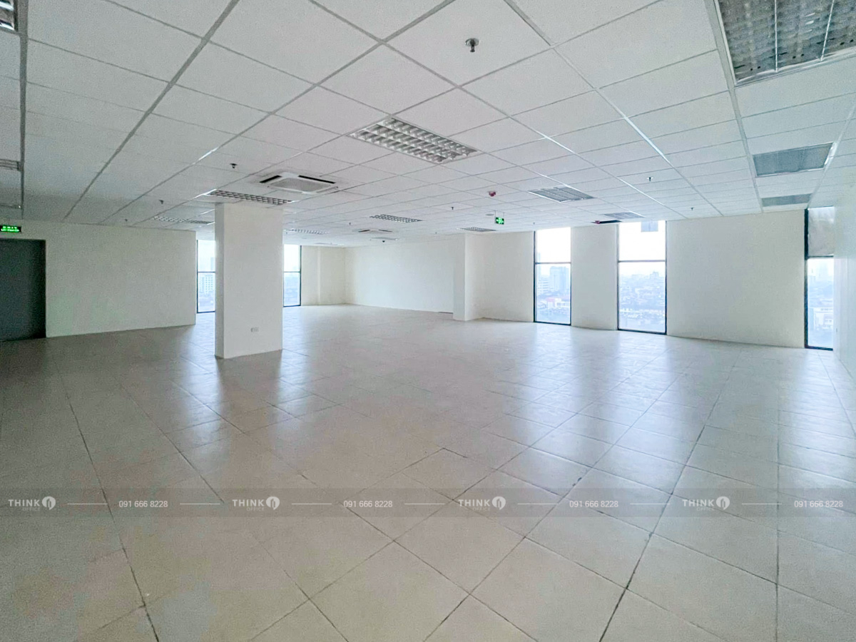 Mặt bằng văn phòng cho thuê điển hình toà nhà Zen Tower