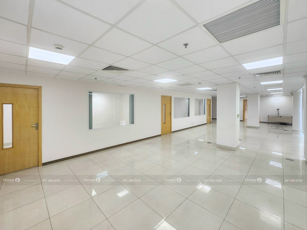 Mặt bằng văn phòng điển hình cho thuê ICT Building Lê Thanh Nghị