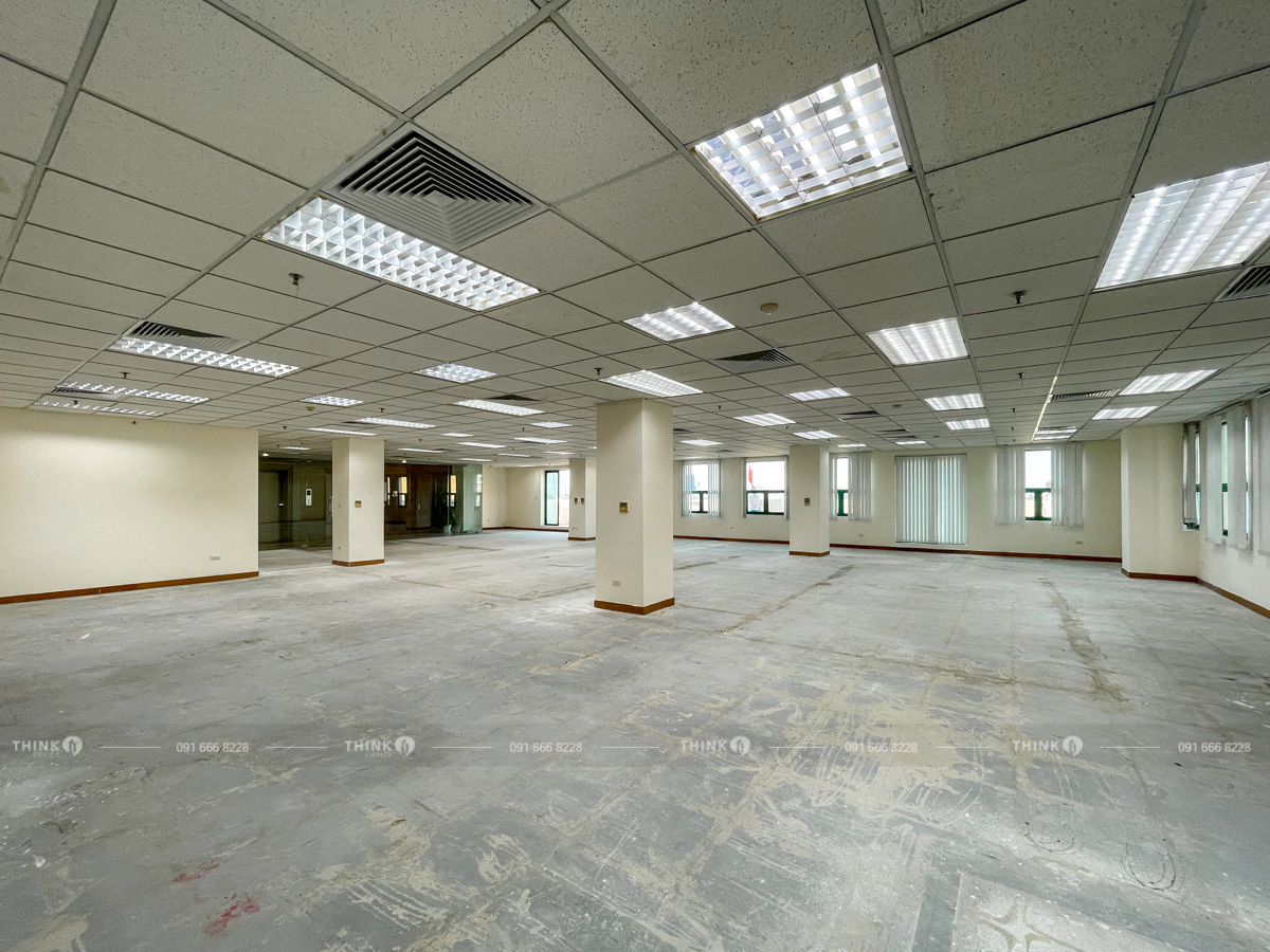 Mặt bằng văn phòng điển hình cho thuê King Building