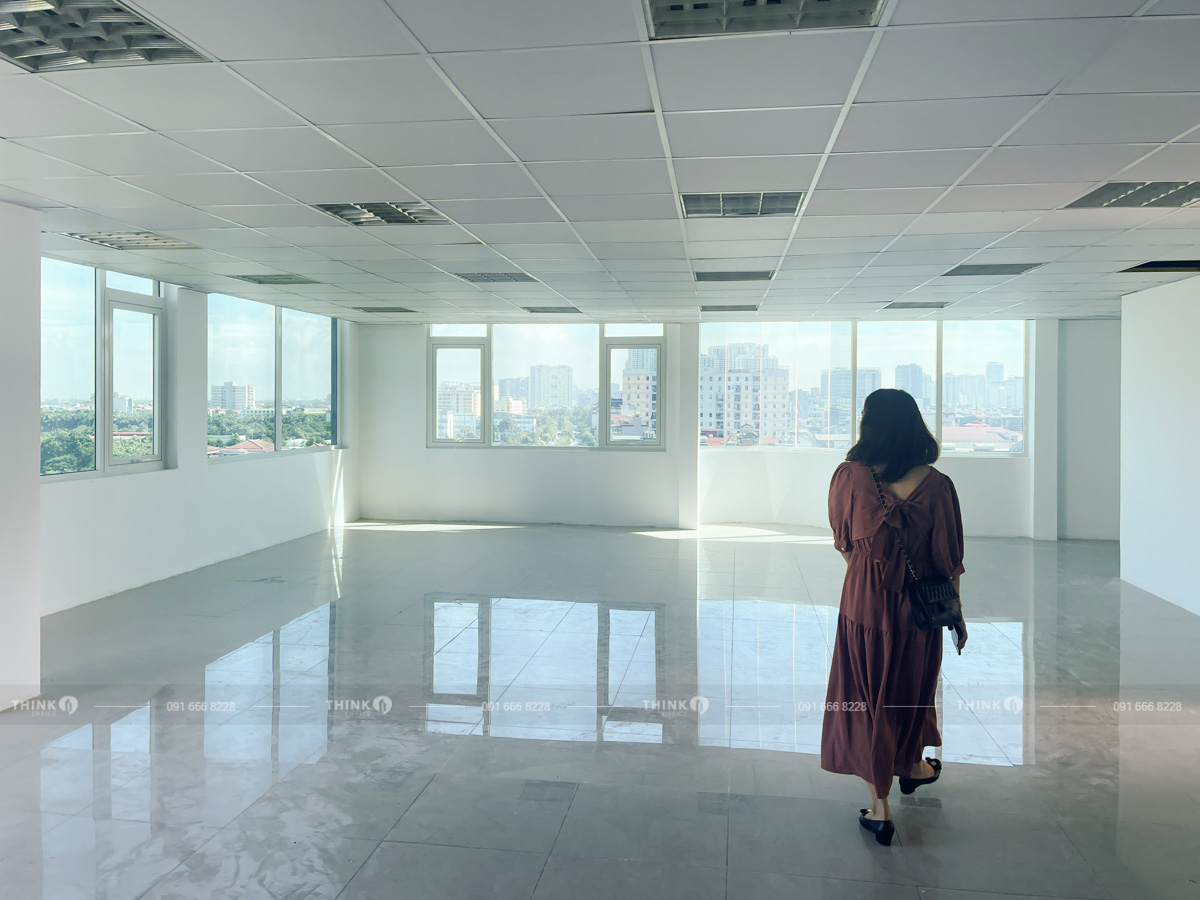 Mặt bằng văn phòng điển hình cho thuê toà nhà Âu Việt Building