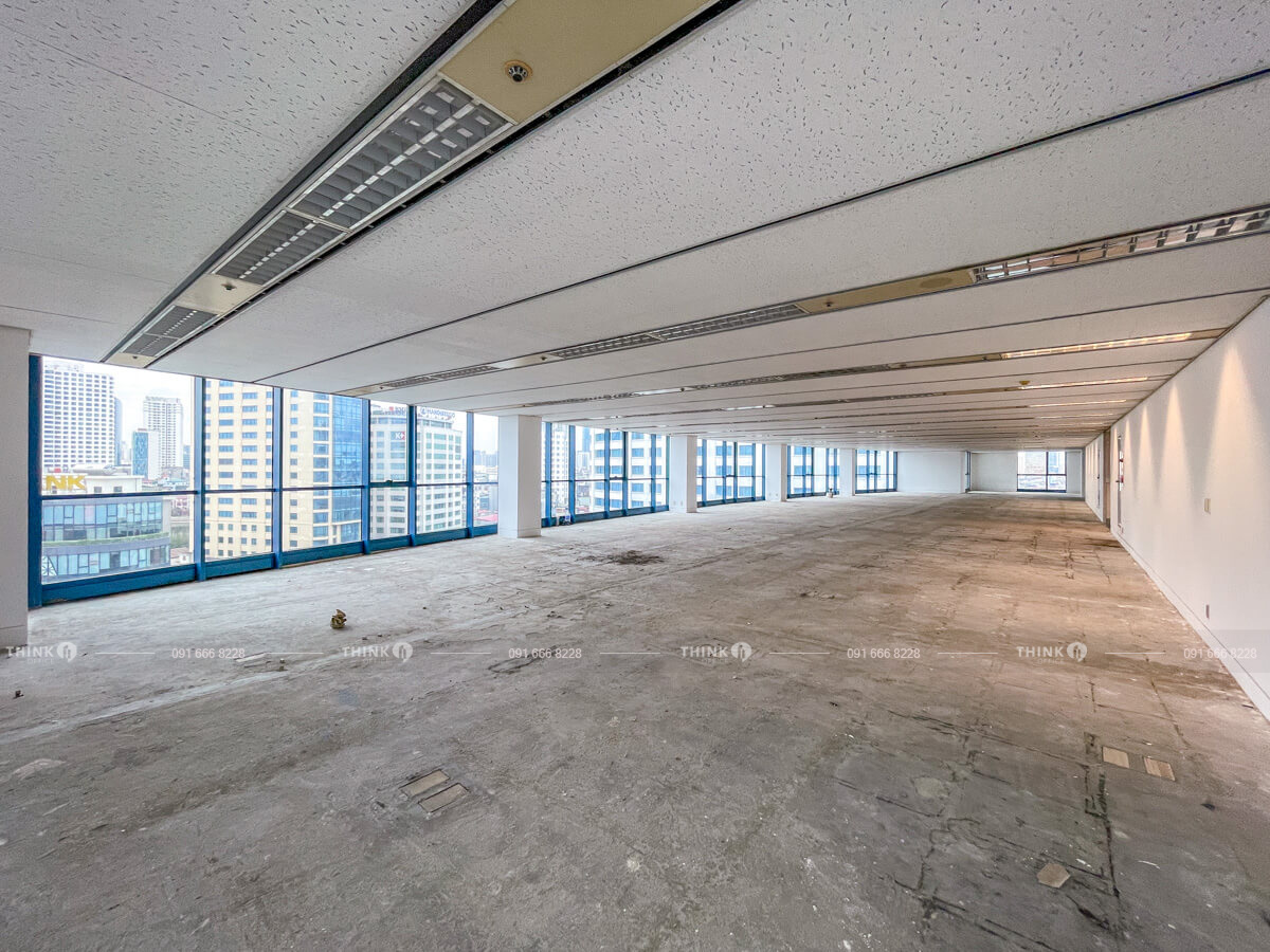 Mặt bằng văn phòng điển hình cho thuê toà nhà Daeha Business Center