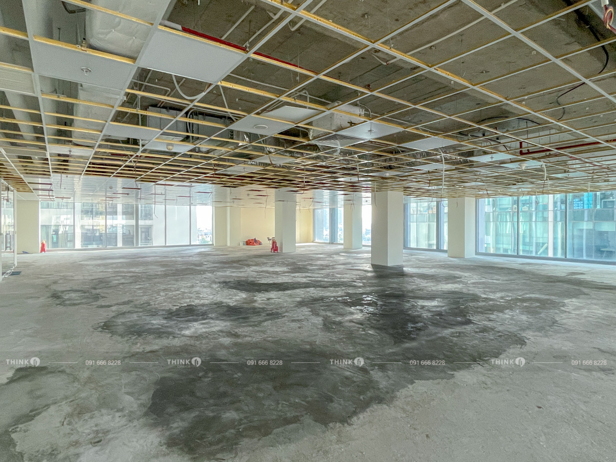 Mặt bằng văn phòng điển hình cho thuê toà nhà Geleximco Building