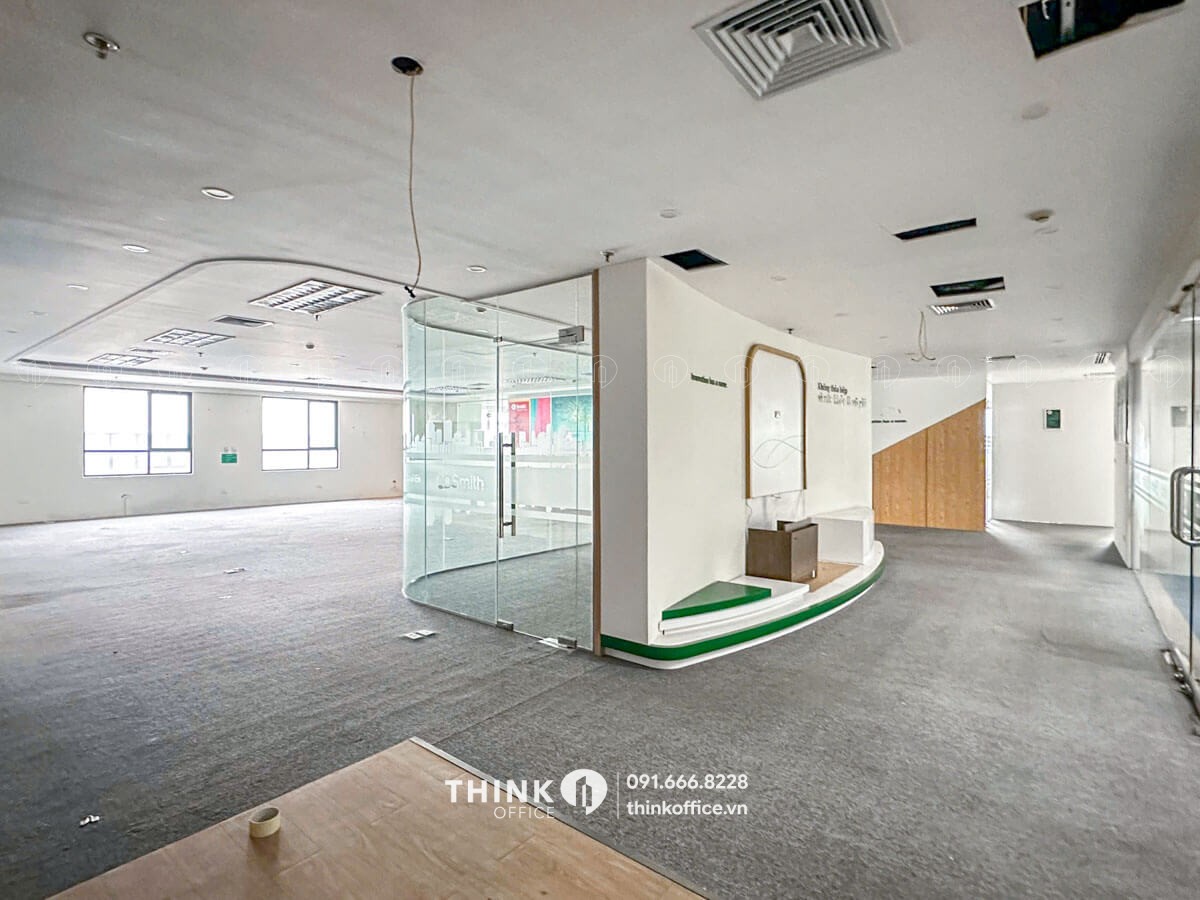 Mặt bằng văn phòng điển hình cho thuê toà nhà Harec Building