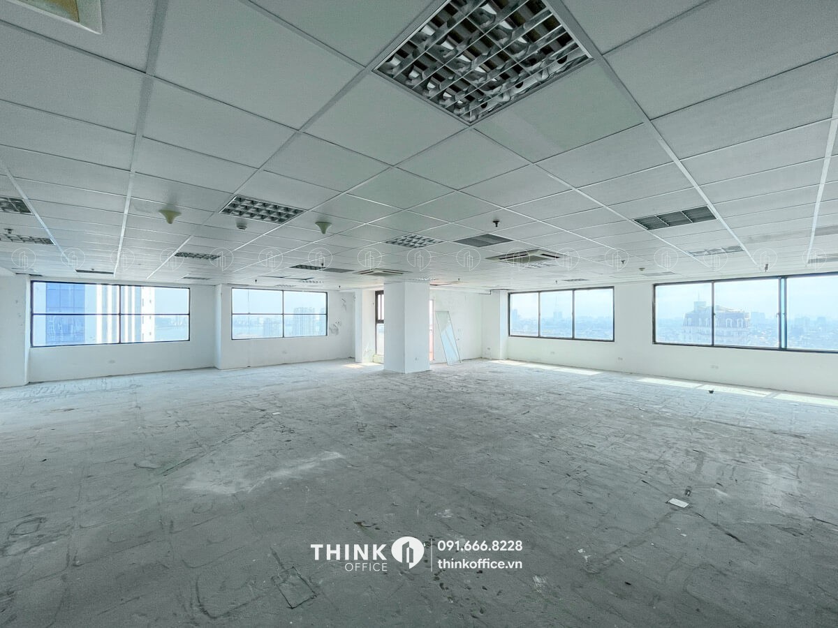 Mặt bằng văn phòng điển hình cho thuê toà nhà Ladeco Building