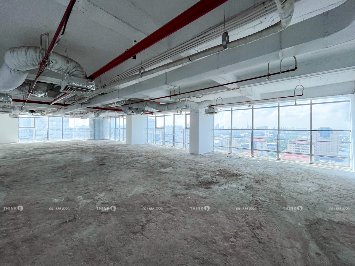 Mặt bằng văn phòng điển hình cho thuê toà nhà MD Complex