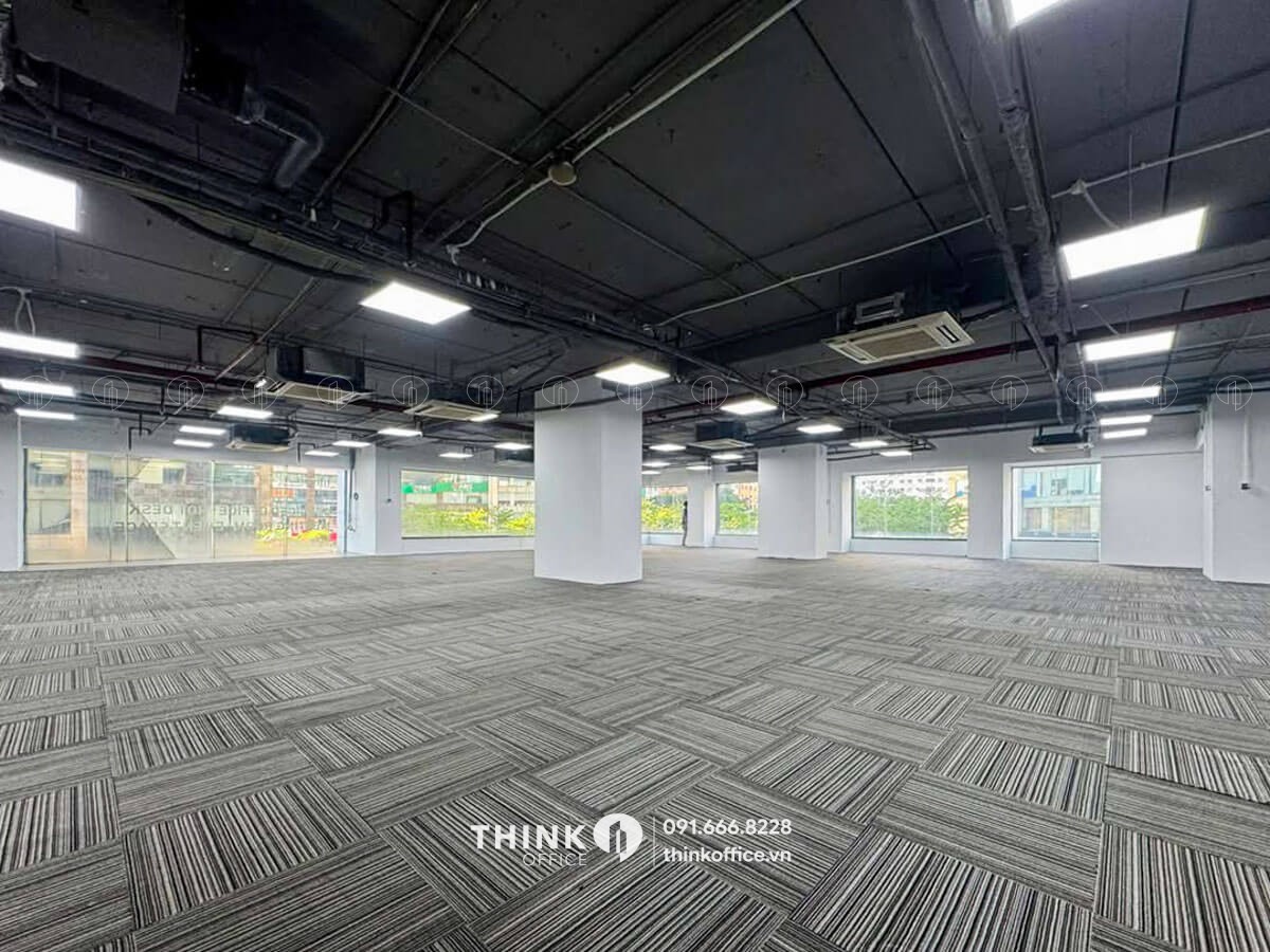 Mặt bằng văn phòng điển hình cho thuê toà nhà N05 Hoàng Đạo Thúy