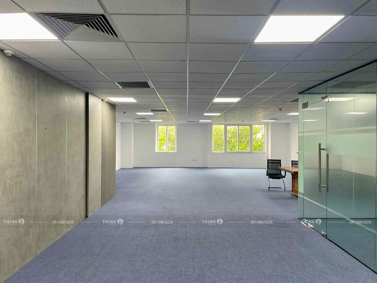 Mặt bằng văn phòng điển hình cho thuê toà nhà Naforimex Building Bà Triệu