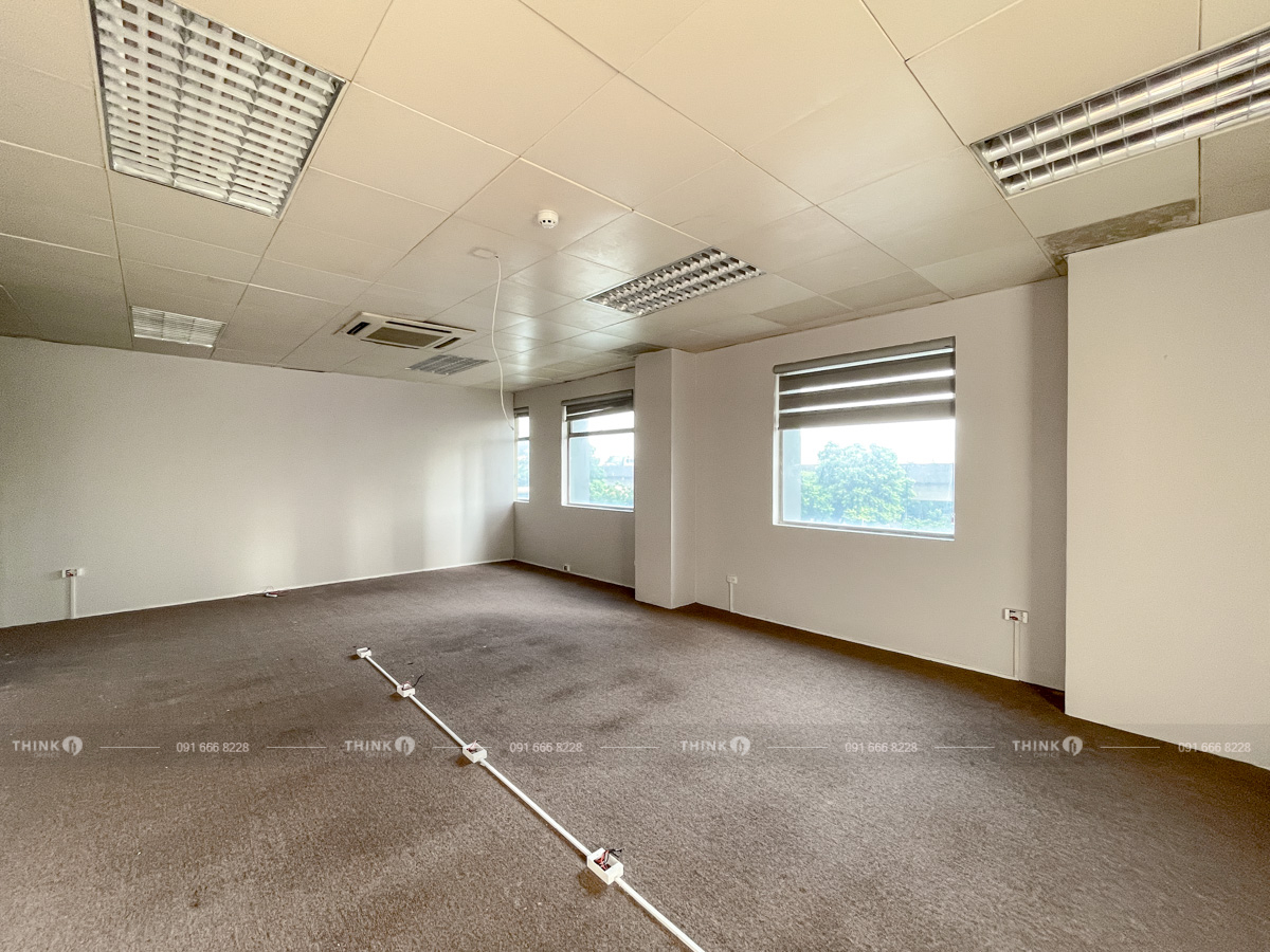 Mặt bằng văn phòng điển hình cho thuê toà nhà Simco Building Phạm Hùng