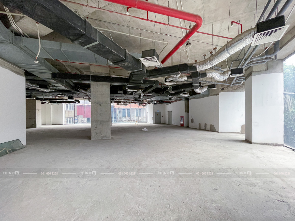 Mặt bằng văn phòng điển hình cho thuê toà nhà Sun Grand City