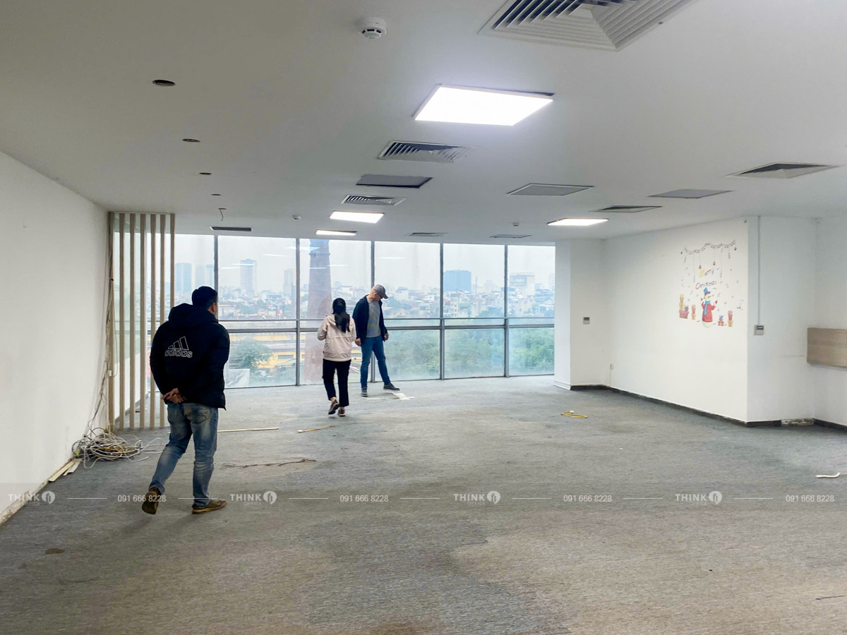 Mặt bằng văn phòng điển hình cho thuê toà nhà VG Building