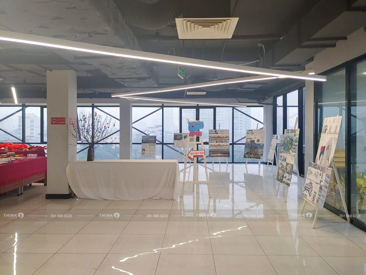 Mặt bằng văn phòng điển hình cho thuê toà nhà VNCC Building