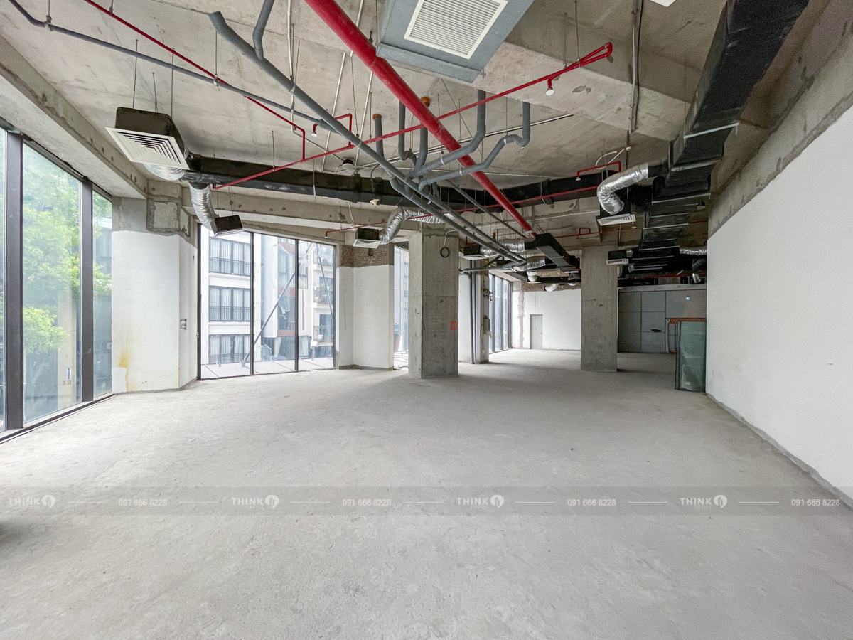 Mặt bằng văn phòng điển hình toà nhà Sun Grand City