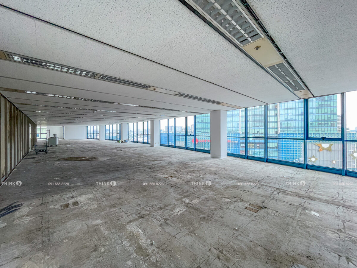 Sàn văn phòng điển hình cho thuê toà nhà Daeha Business Center