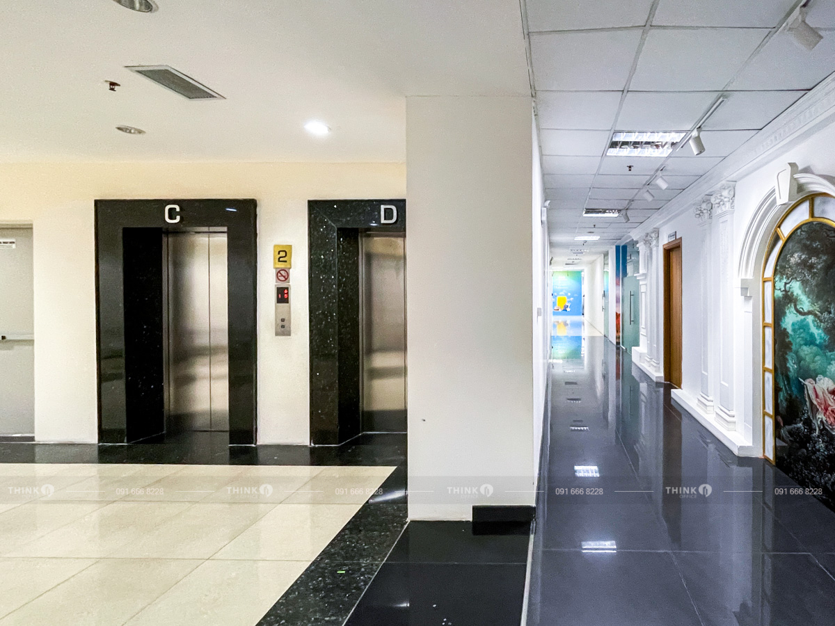 Sảnh hành lang văn phòng toà nhà FLC Landmark Tower