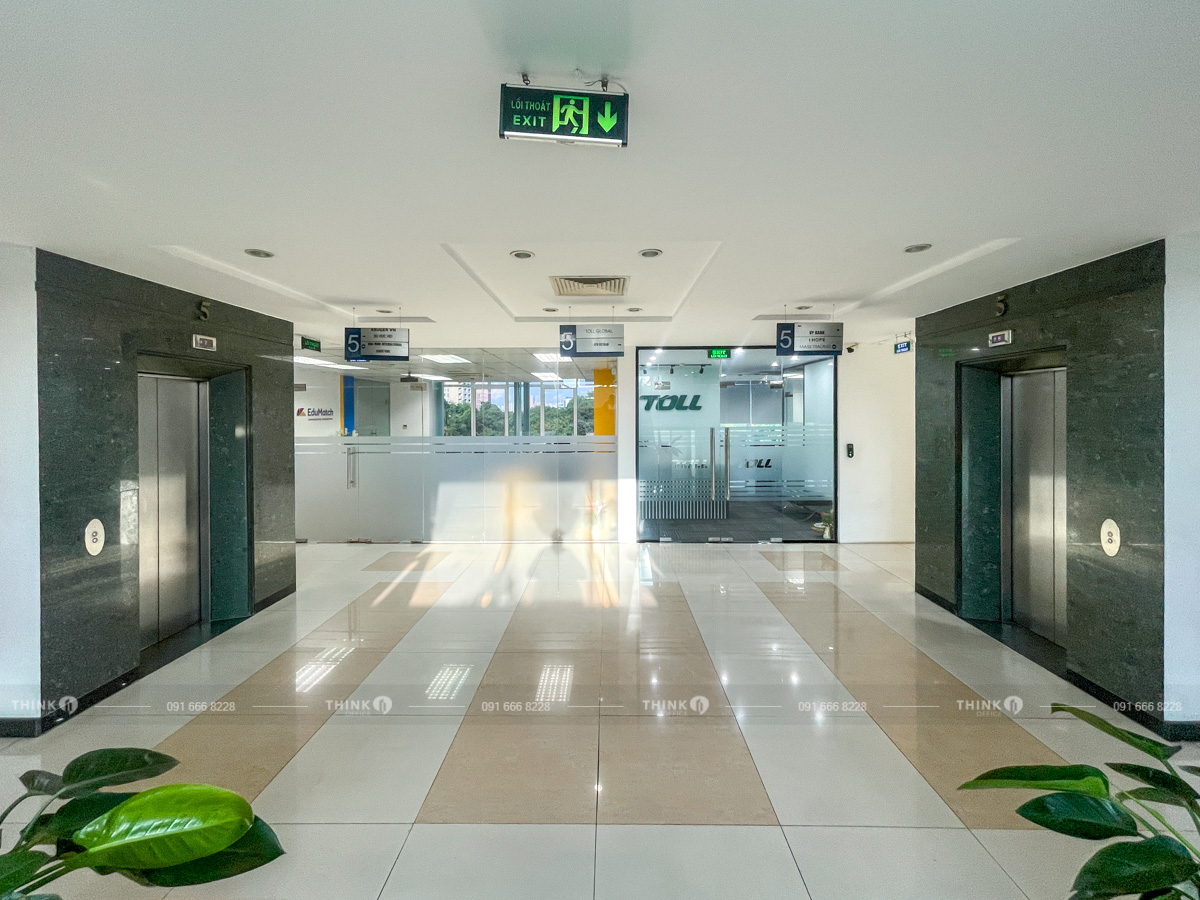 Sảnh thang máy toà nhà Kinh Đô Building Tây Sơn