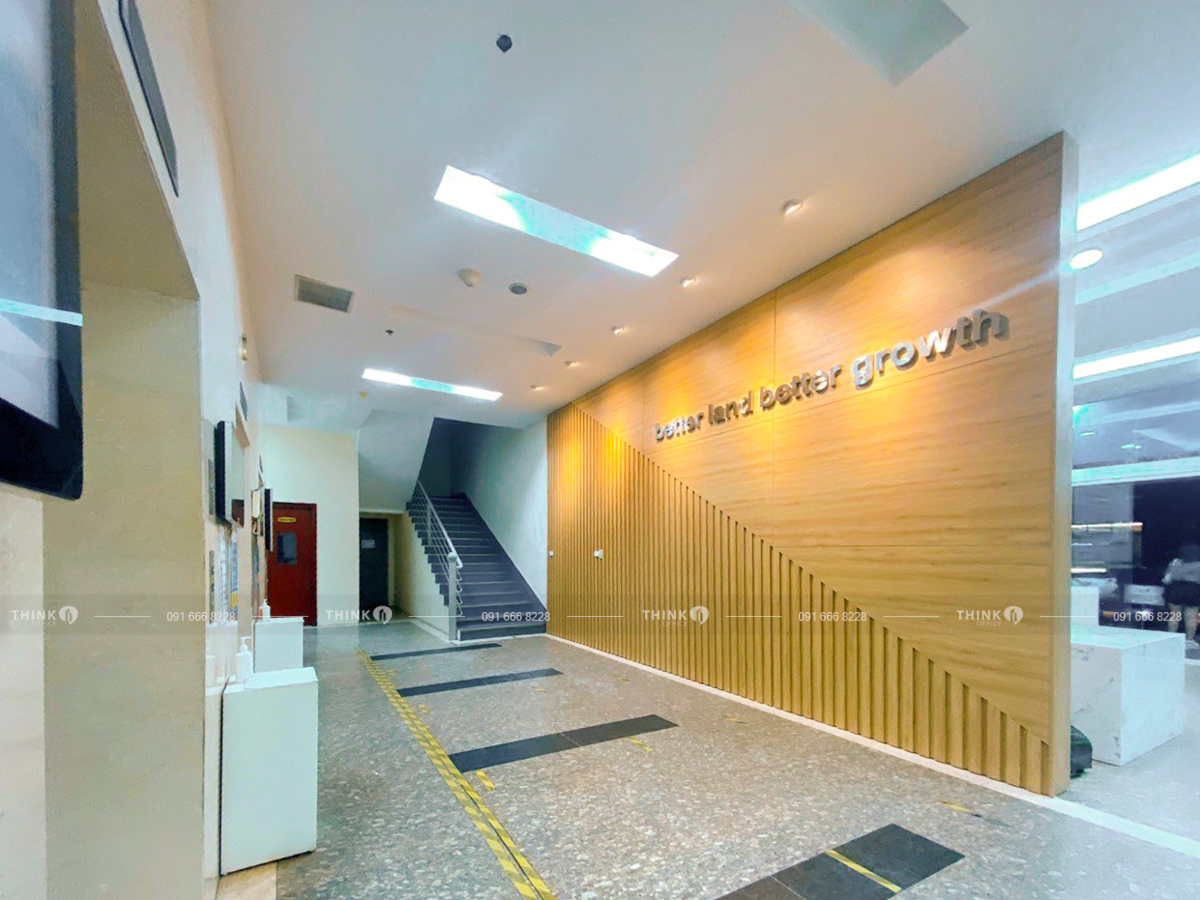 Sảnh thang máy toà nhà TTC Tower Duy Tân