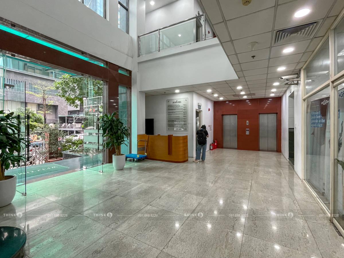Sảnh toà nhà 3A Building Duy Tân
