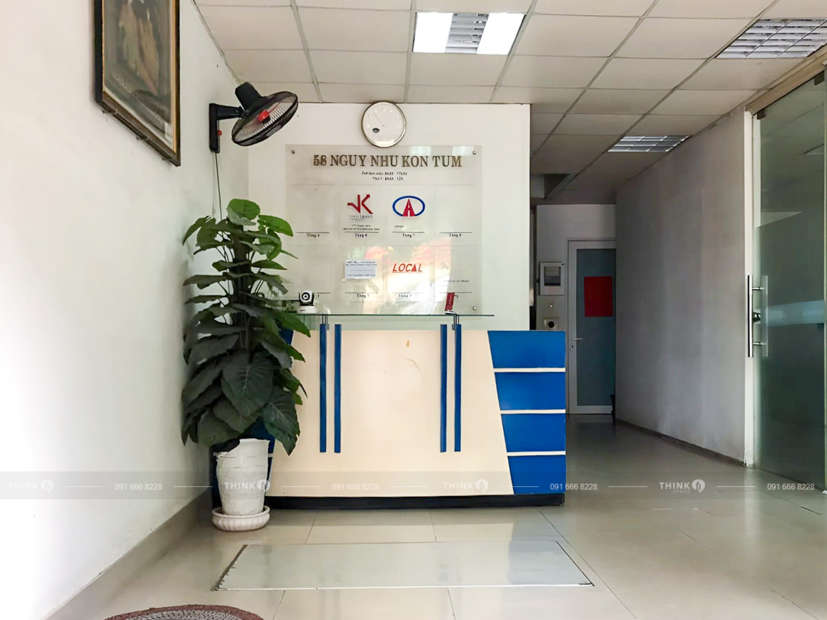 Sảnh toà nhà 58 Nguỵ Như Kon Tum