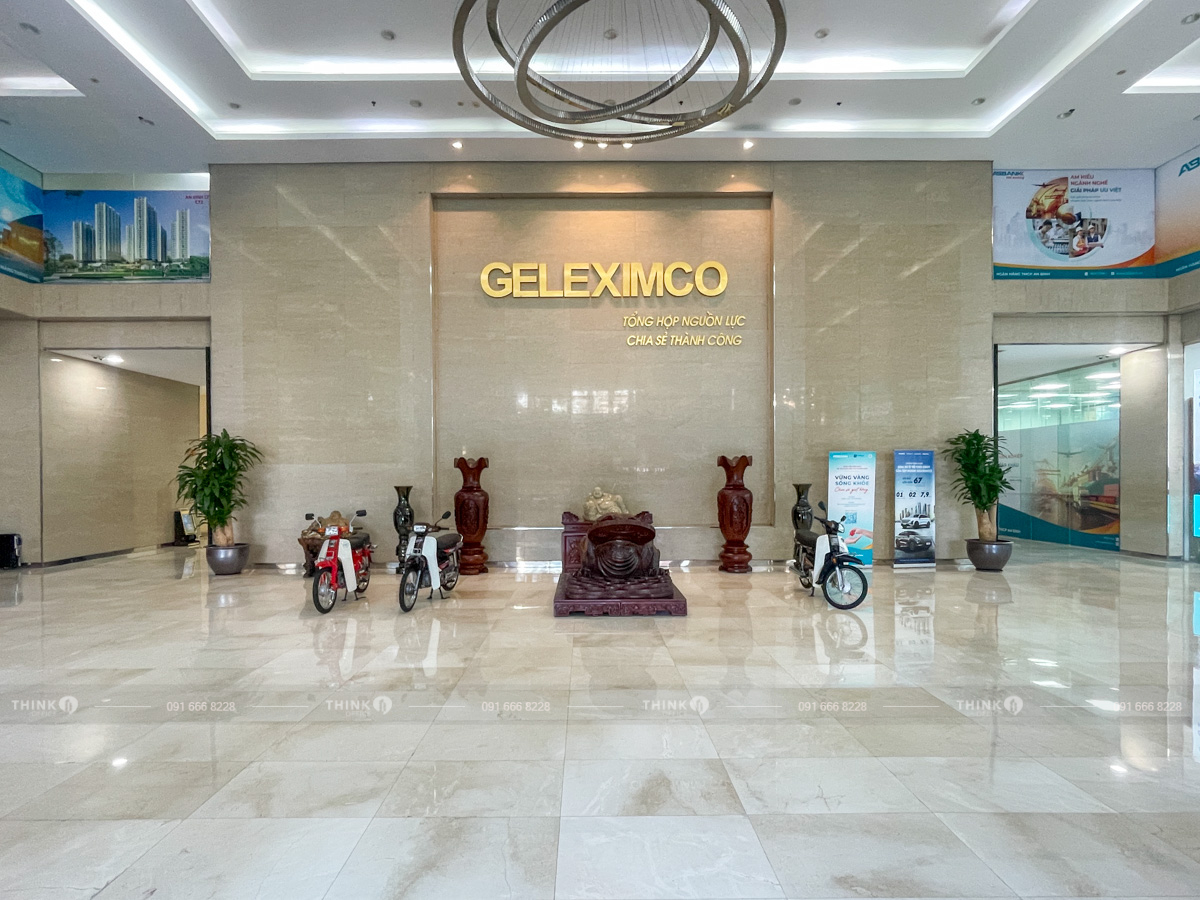 Sảnh toà nhà Geleximco Building