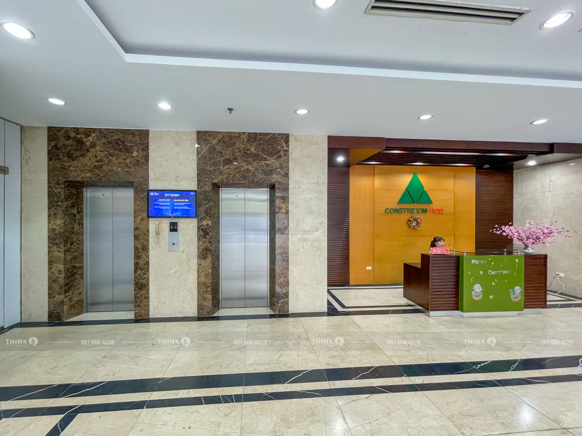 Sảnh toà nhà Green Park Tower Dương Đình Nghệ