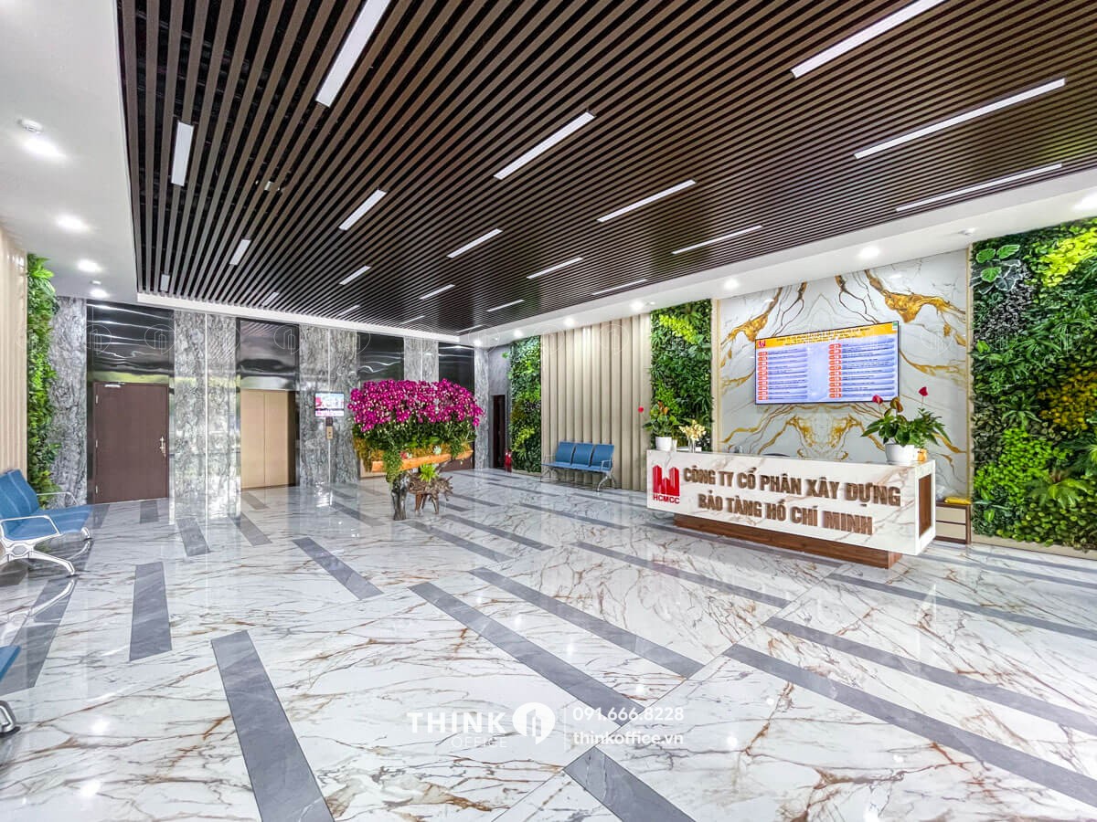 Sảnh toà nhà HCMCC Tower