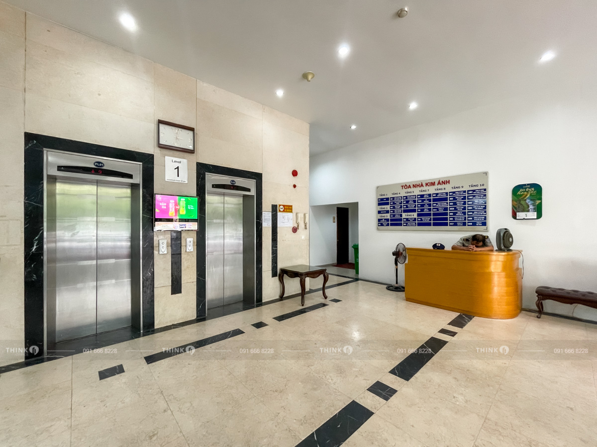 Sảnh toà nhà Kim Ánh Building Duy Tân